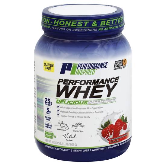 Performance Inspired Performance Whey Ultra Premium Protein Powder (35.5 oz)