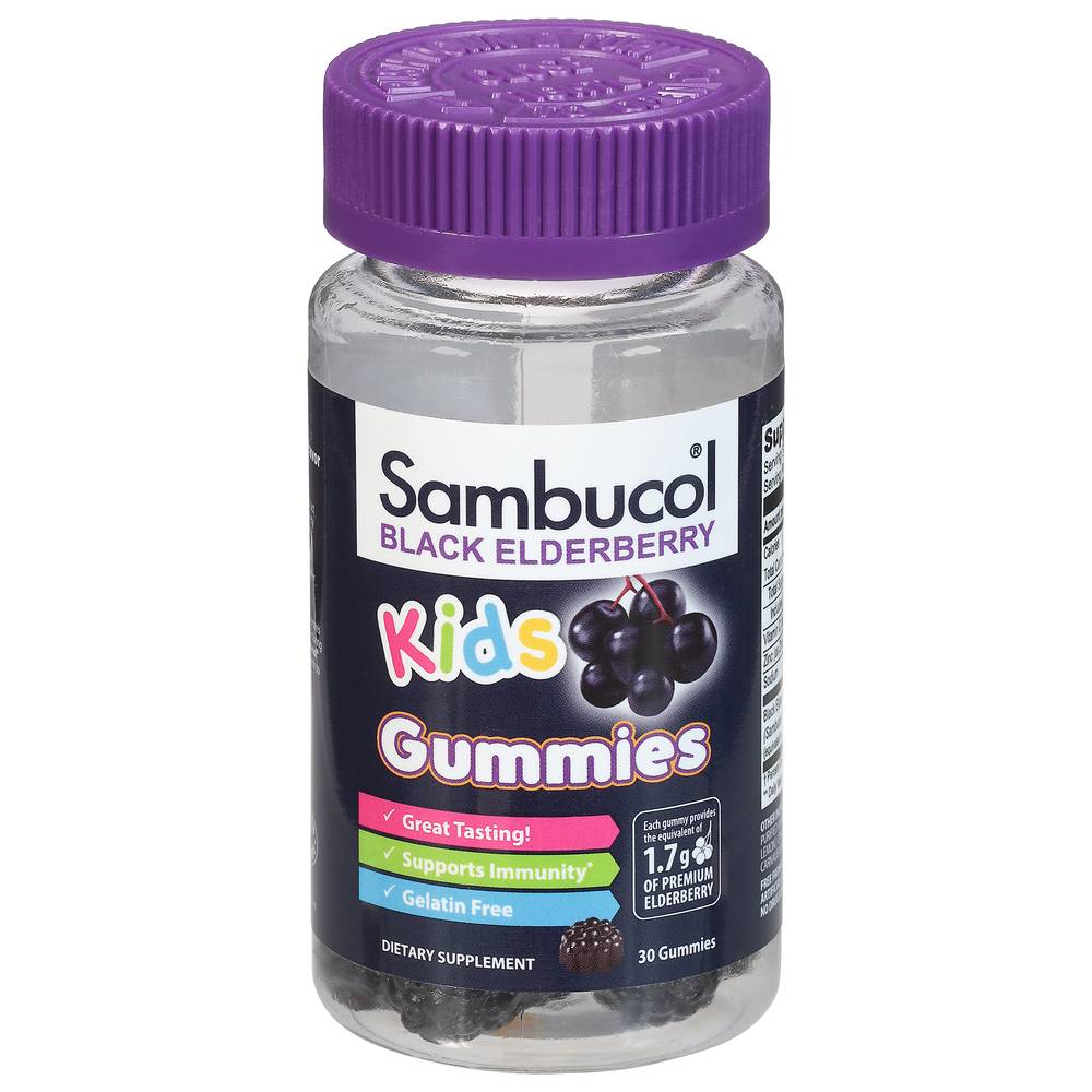 Sambucol Black Elderberry Kids Gummies (30 ct)