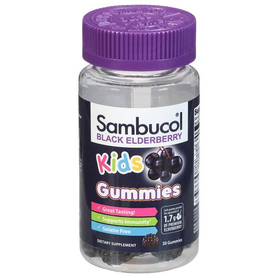 Sambucol Black Elderberry Kids Gummies (30 ct)