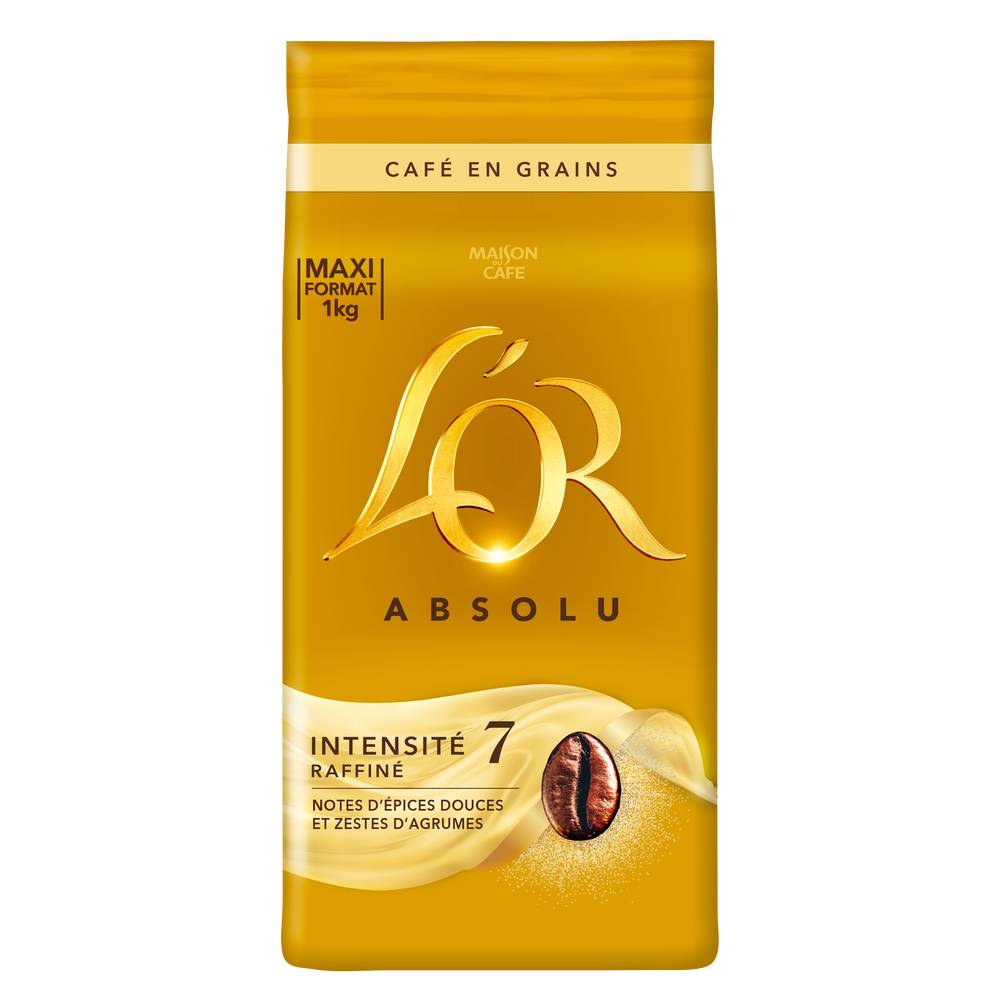 L'or - Absolu café en grains (1 kg)