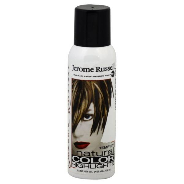 Punky Colour Temporary True Black Hair Color Spray (3.5 oz)