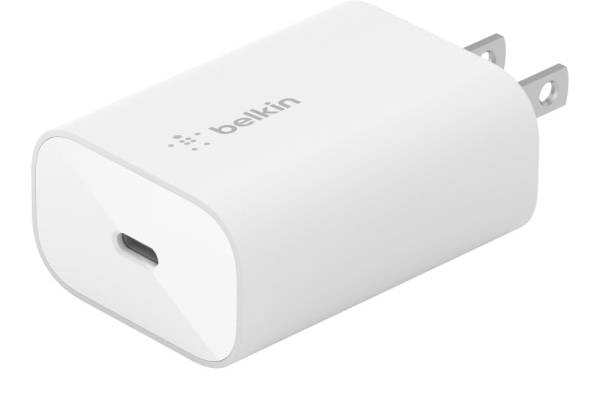 Belkin 25-Watt USB-C Wall Charger With PPS, White