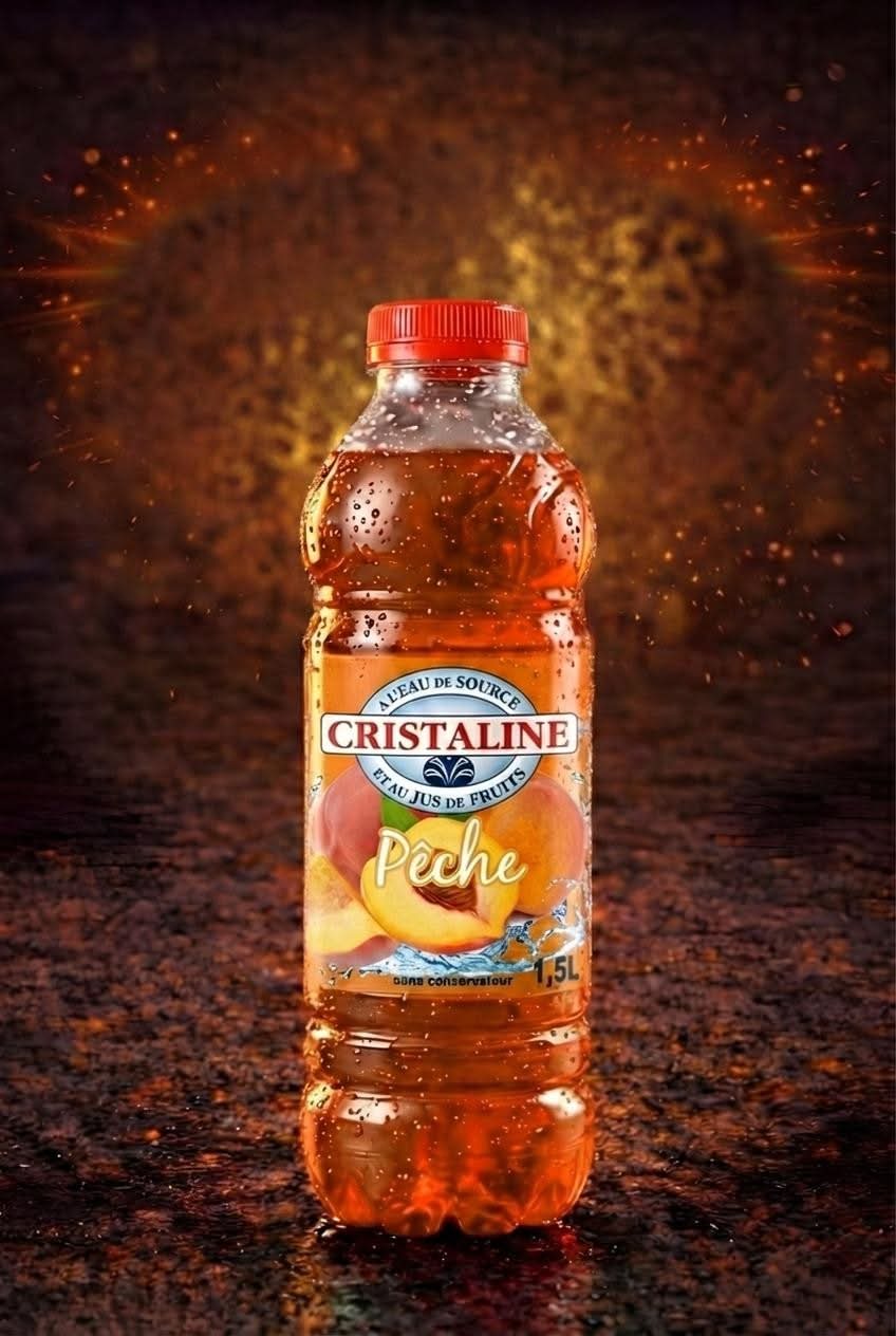 Cristalline Pèche 50 cl