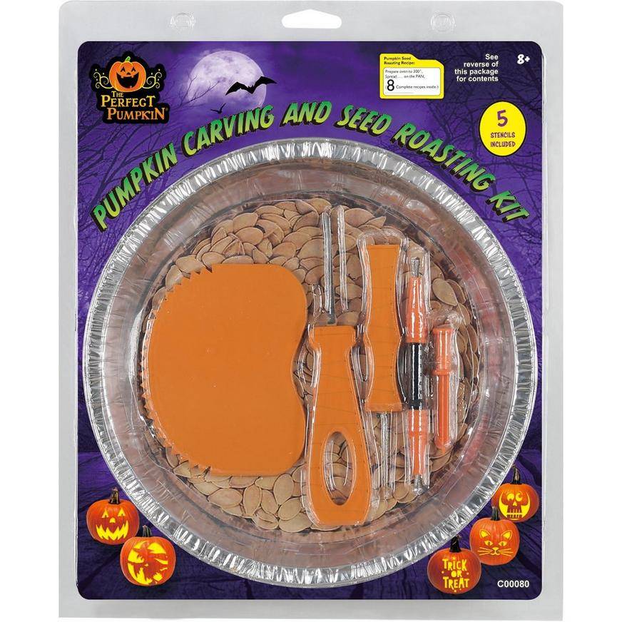 Party City Pumpkin Carving Seed Roasting Kit (18 ct)