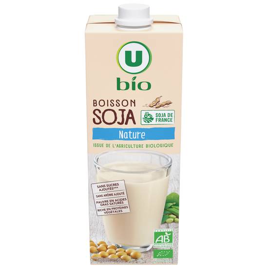 U - Bio boisson végétale soja nature bio (1 L)