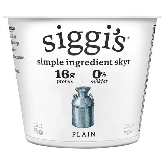 Siggi's Plain Yogurt (5.3 oz)