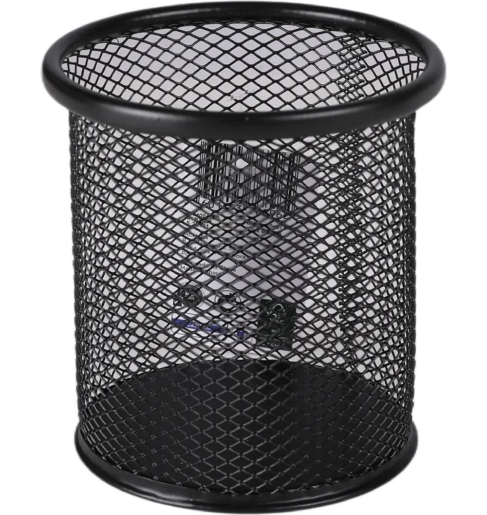 Porta Lápis 9cm Metal Preto