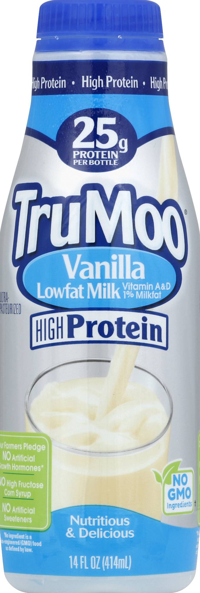 TruMoo Lowfat Vanilla High Protein Milk (14.7 oz)