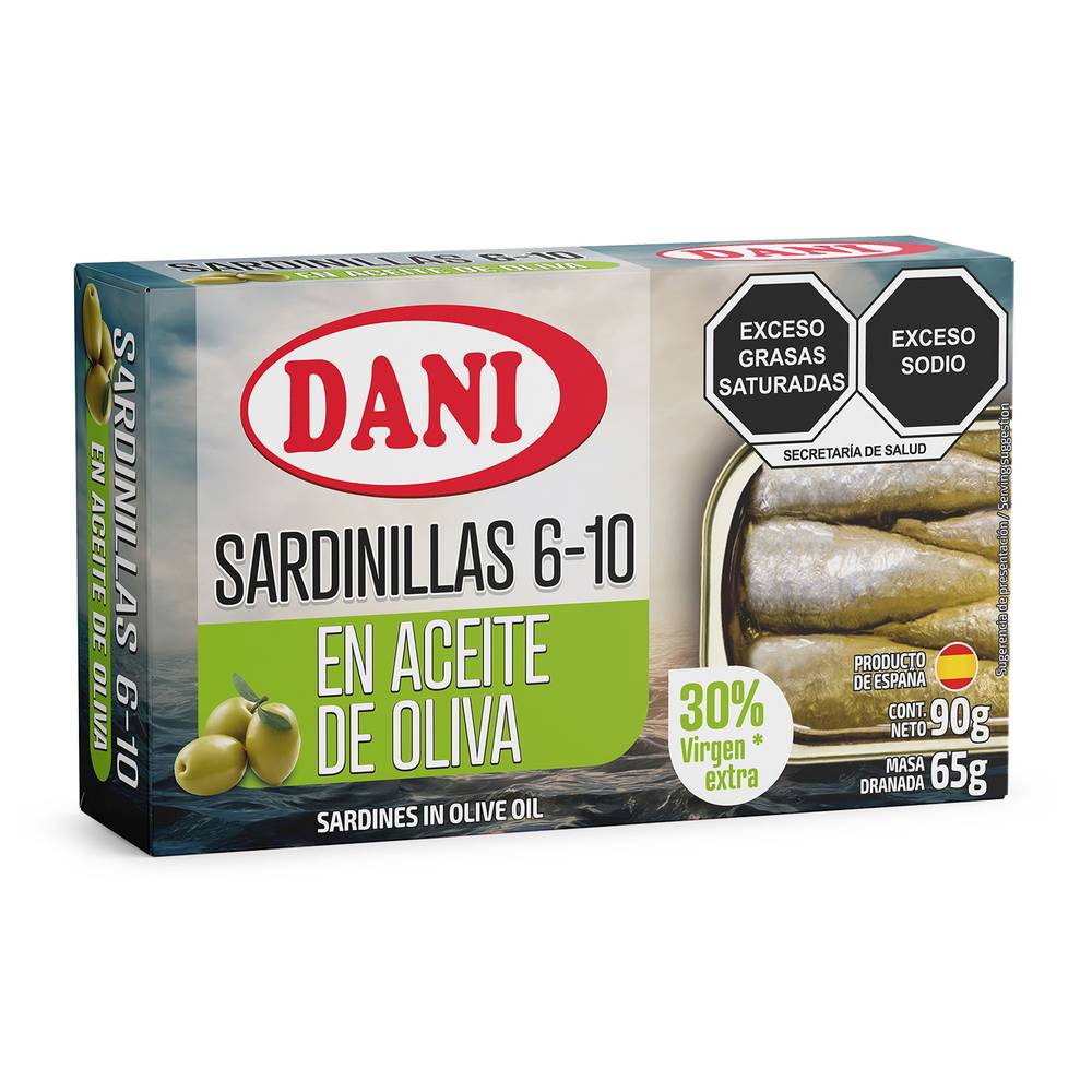 Dani sardinillas en aceite de oliva (caja 90 g)
