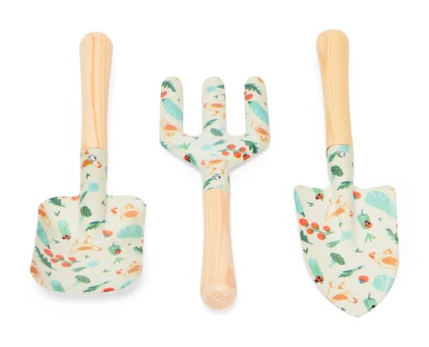 Petco Veggie Print Gardening Tool Set, 3 Pieces