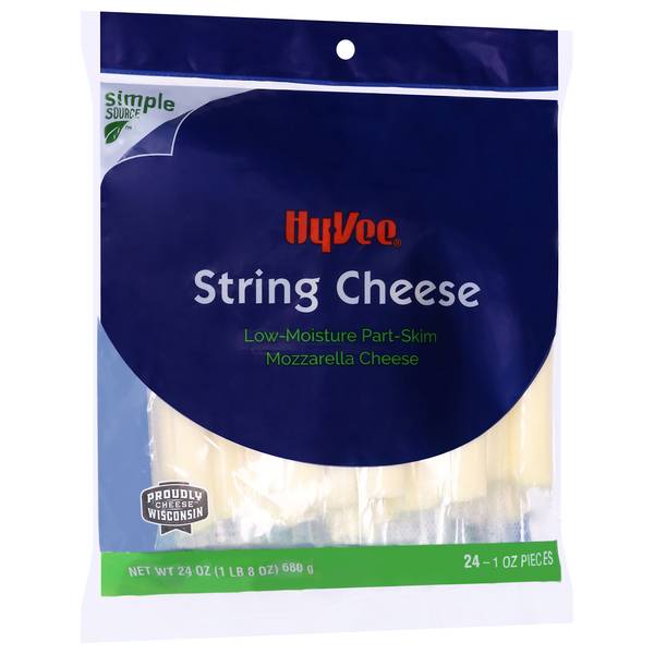 Hy-Vee Mozzarella String Cheese Family Pack
