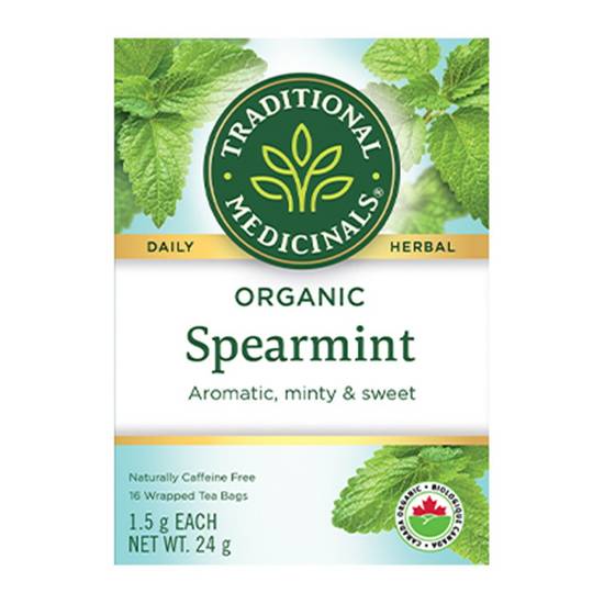 Traditional Medicinals Organic Spearmint Herbal Tea - Natural & Organic (20 ea)