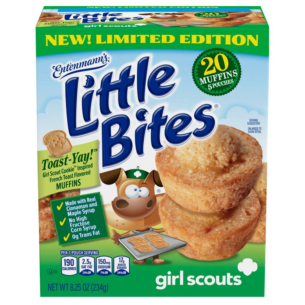 Entenmann's Little Bites Girl Scouts Toast Yay Muffins (cinnamon-maple)