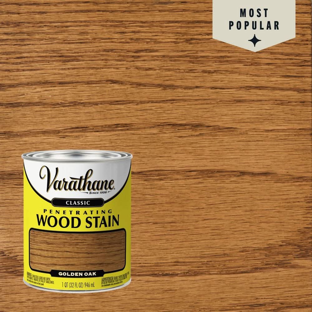 Varathane 1 Qt. Golden Oak Classic Wood Interior Stain