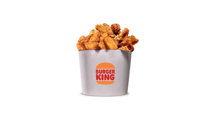 Cubo alitas (x8) + Nuggets