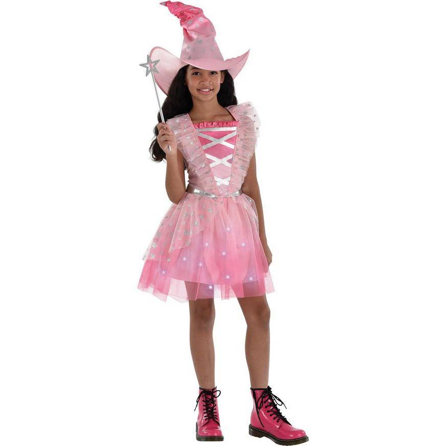 Kids' Light-Up Fairytale Witch Costume - Size - 3-4T