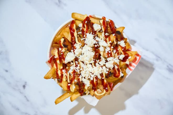 Loaded Gyros Fries (Reg)