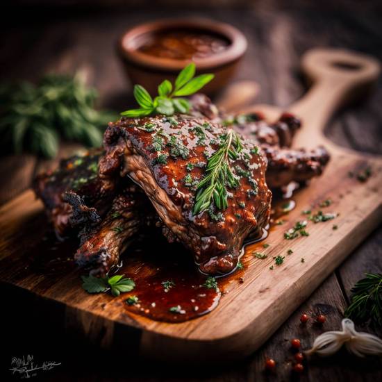 Spare Ribs BBQ - Small -