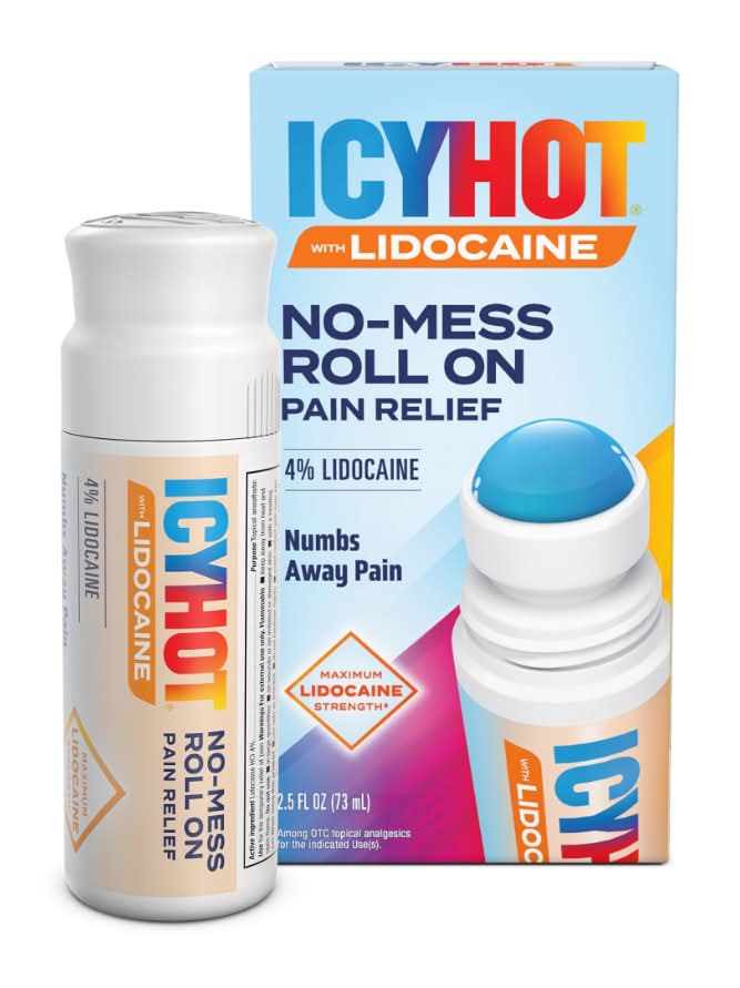 Icy Hot Max Lidocaine Plus Menthol No Mess Applicator (2.5 fl oz)