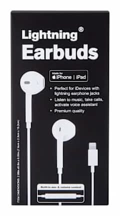 Lightning® Wired Earbuds For iPhone & iPad