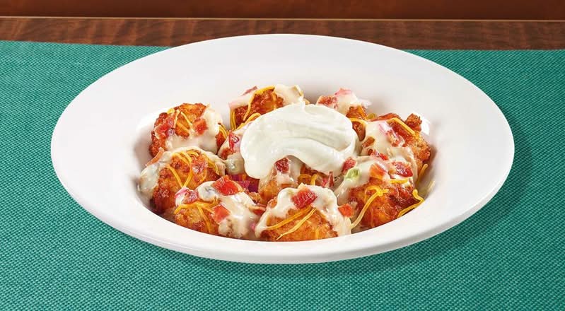 LOADED BACON CHEDDAR TOTS