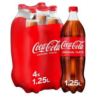 Coca-Cola Original Taste 4 x 1.25L