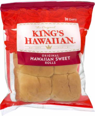 Kings Hawaiian Sweet Rolls 4.4oz