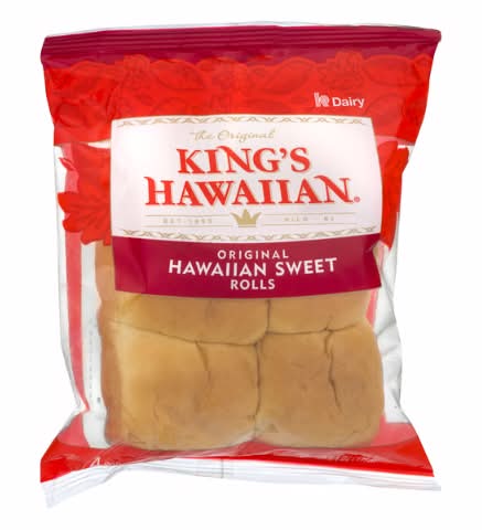 Kings Hawaiian Sweet Rolls 4.4oz