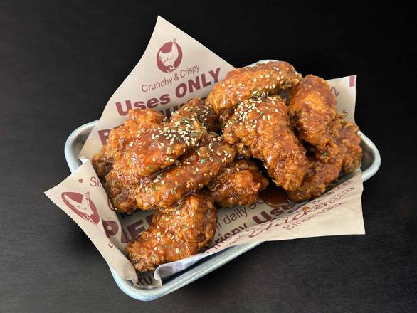 Crispy Fried Chicken w/Sauce Half Size