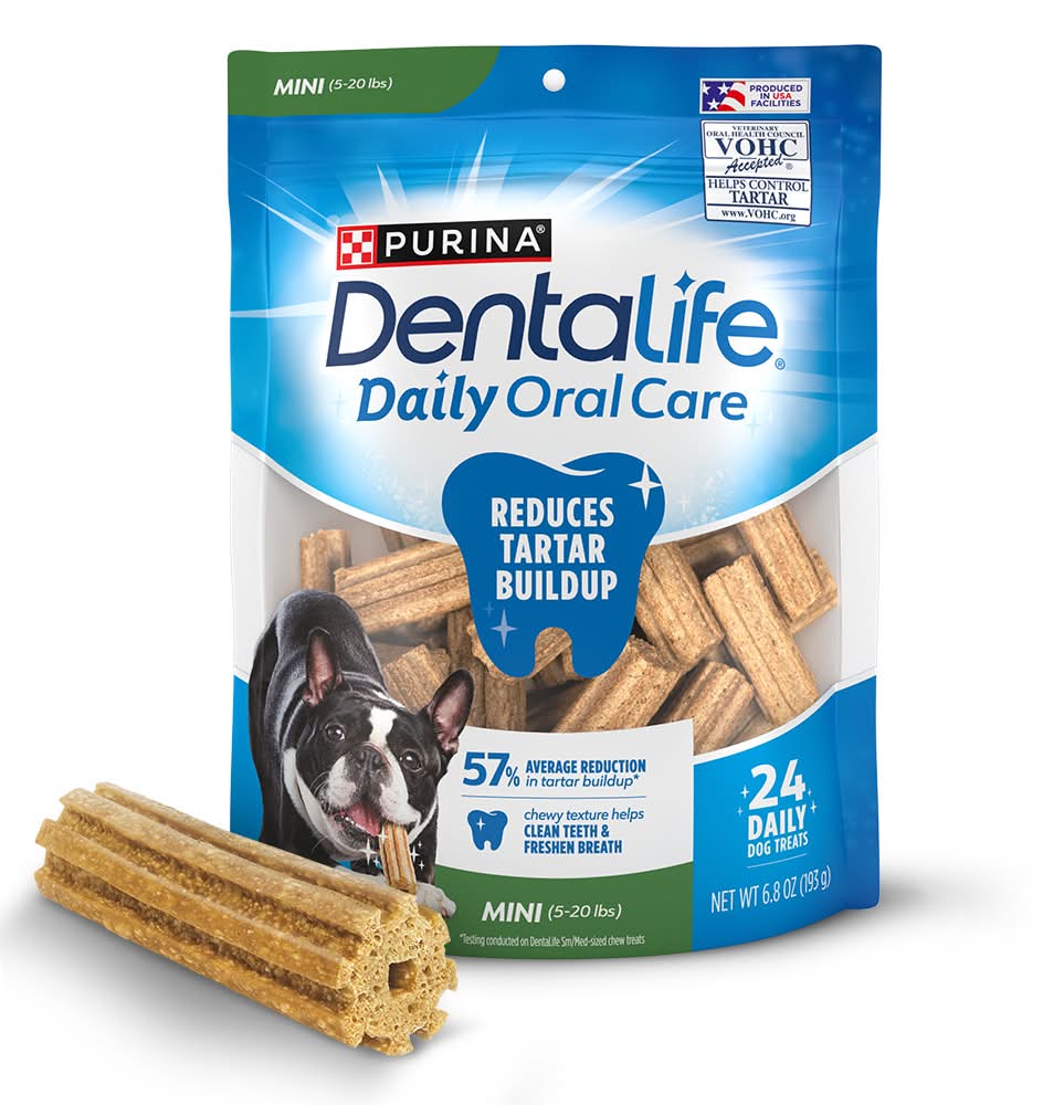 Purina DentaLife Chewy Dental Dog Treats (6.8 oz, 24 ct)