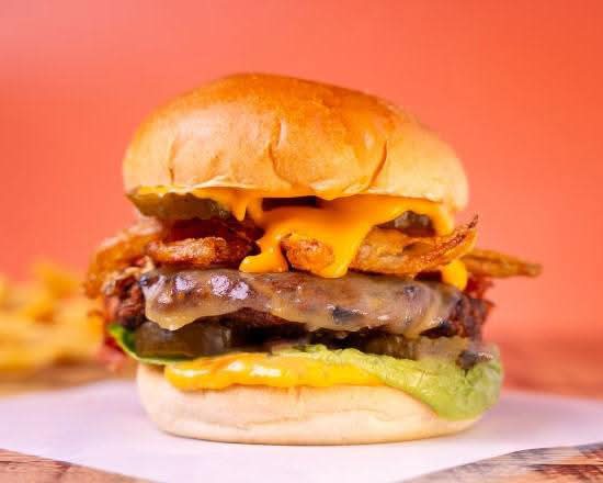 Double Maple Stack Burger