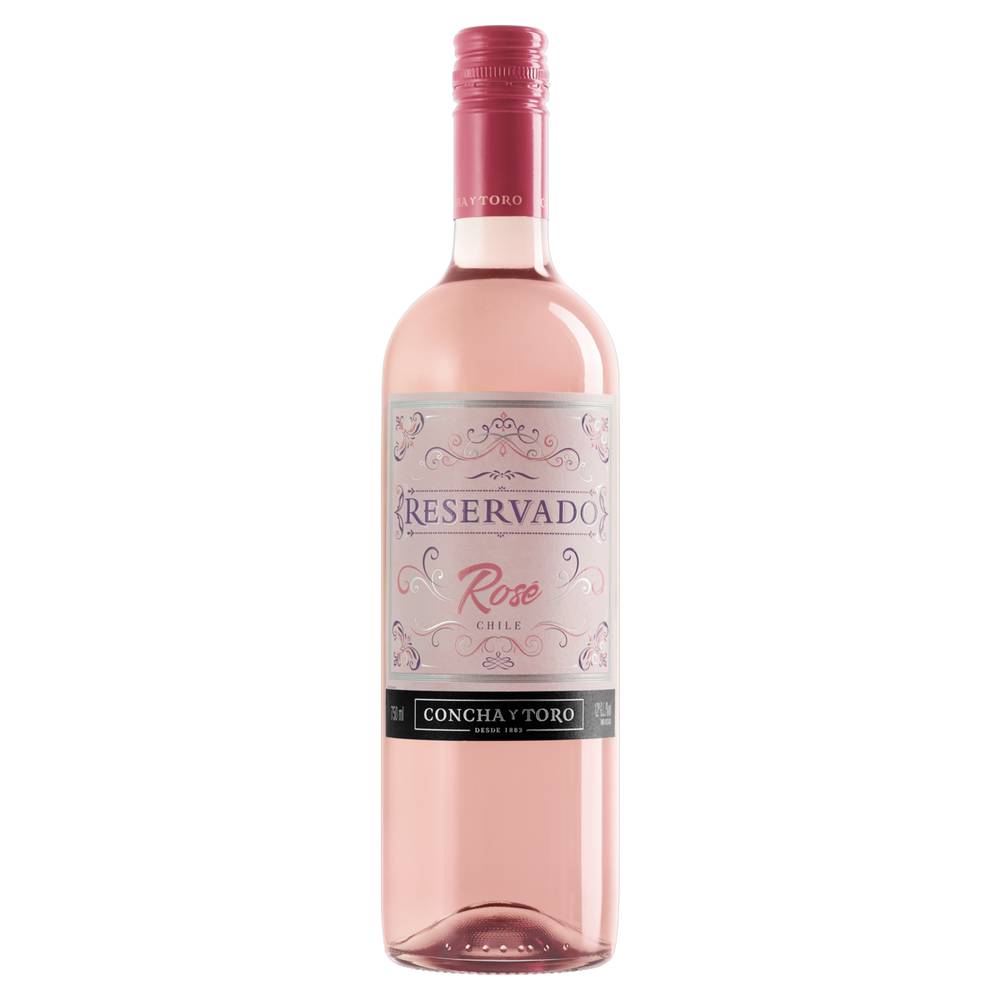 Concha y toro vinho chileno reservado rosé (750 ml)