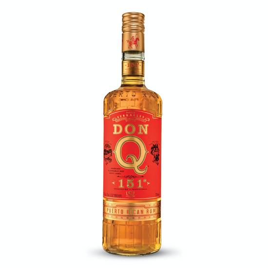 Don Q Puerto Rican 151 Rum (750 ml)