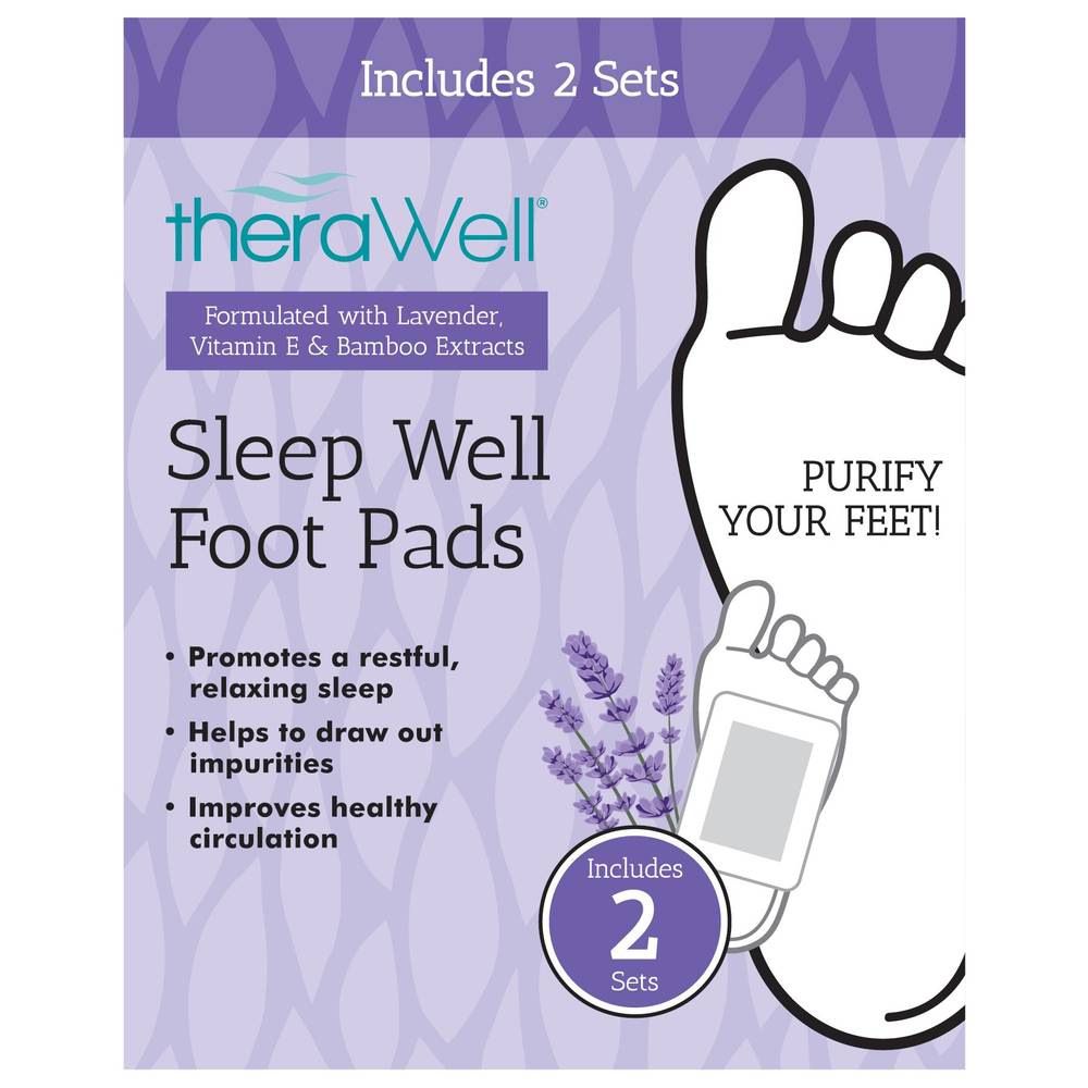 Therawell Sleep Well Foot Pads (2 ct)