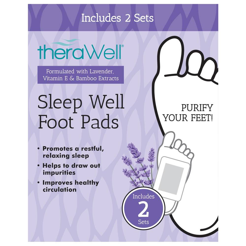 TheraWell Sleep Well Foot Pads (2 ct)