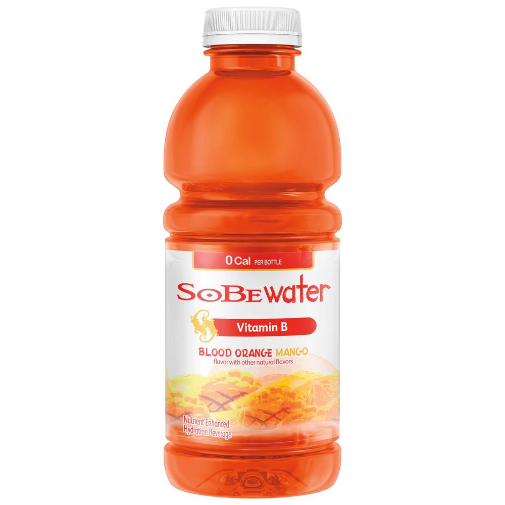 Sobe Nutrient Enhanced Hydration Water (20 fl oz) (blood orange-mango)