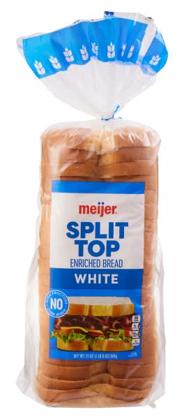 Meijer Split Top White Bread (20 oz)