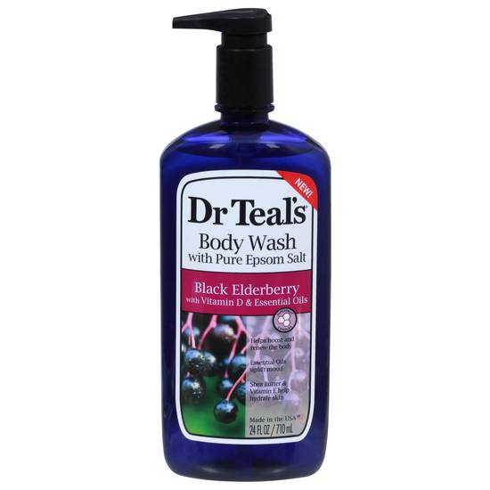 Dr Teal's Black Elderberry Body Wash With Pure Epsom Salt