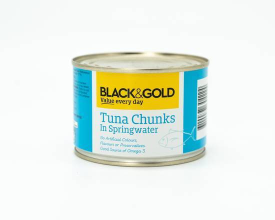 Black & Gold Tuna Springwater 425g