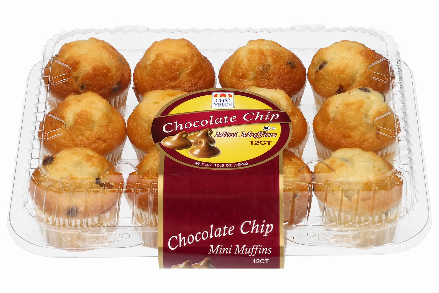 Café Valley Chococolate Chip Muffins (10.5 oz)
