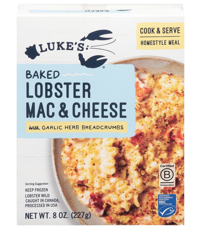 Luke's Baked Lobster Mac & Cheese (8 oz)