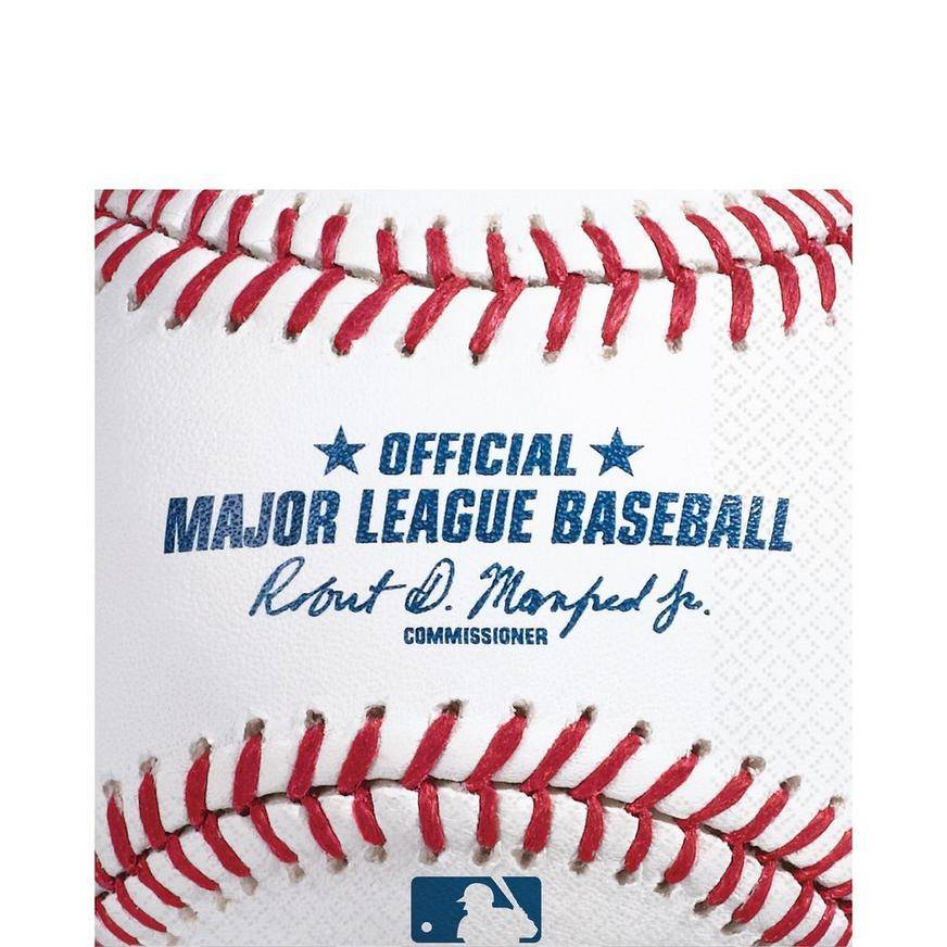 MLB Baseball Lunch Napkins, 16ct