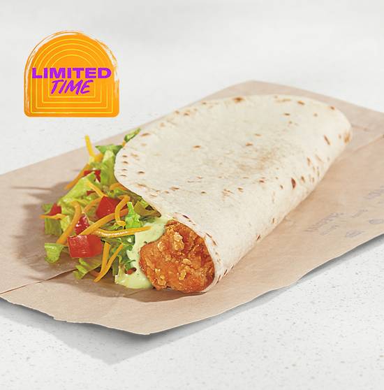 Avocado Ranch Crispy Chicken Taco