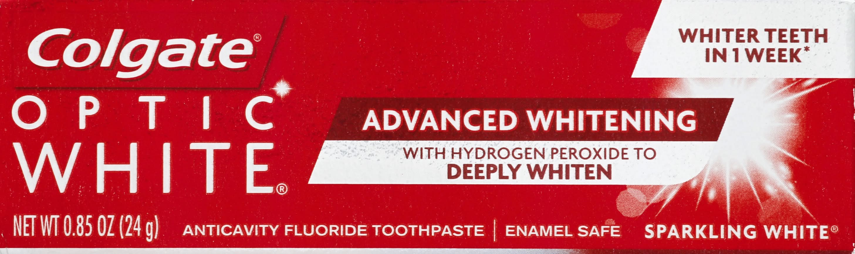 Colgate Optic White Toothpaste Sparkling White (0.85 oz)