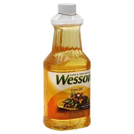 Wesson Cholesterol Free Pure Corn Oil