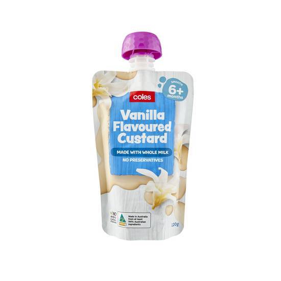 Coles Custared 6+months Baby Food Delivery Near Me Order Online
