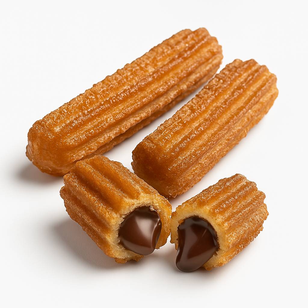 Churros fourrés au nutella X3