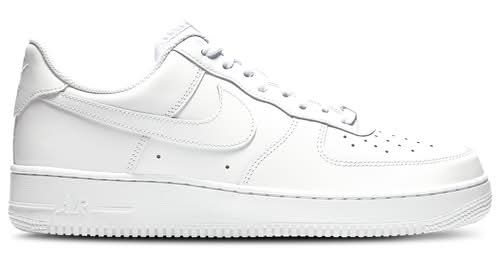 Nike Mens Air Force 1 '07 - Basketball Shoes White/White Size 11.0