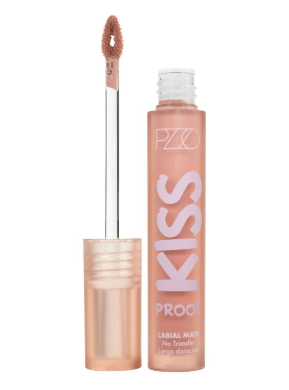 Petrizzio labial liquido kiss proof (peachy nude)