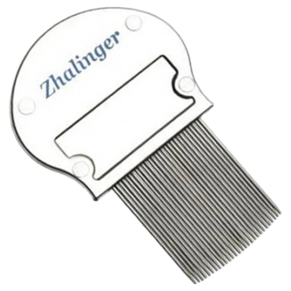 Zhalinger pente fino aço inox extrator de piolhos (1 unidade)